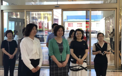 山東省婦聯黨組書記、主席孫豐華到豆黃金調研婦女工作